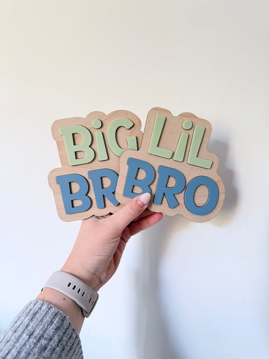 Big Bro Wall Sign