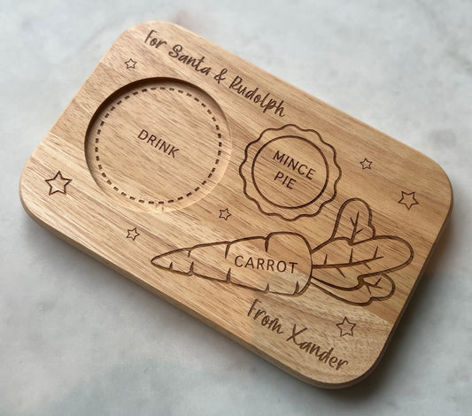 Personalised Wooden Chritsmas Eve Board