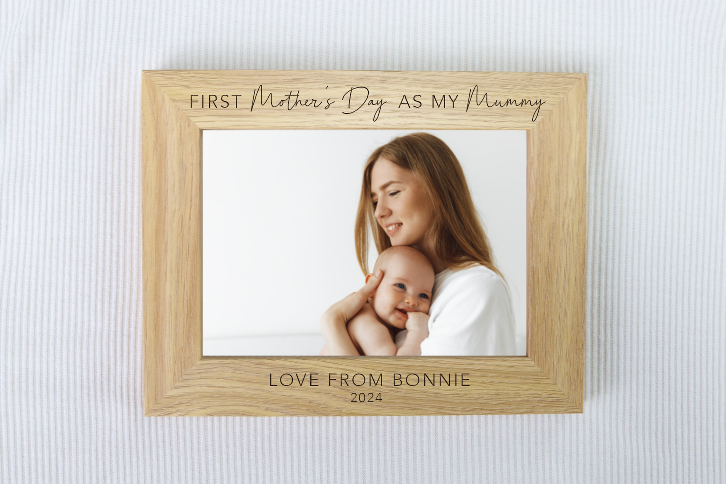 First Mother's Day Personalised Frame