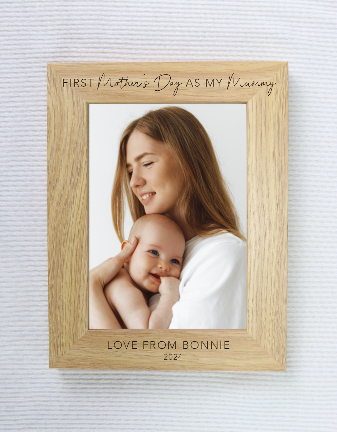 First Mother's Day Personalised Frame