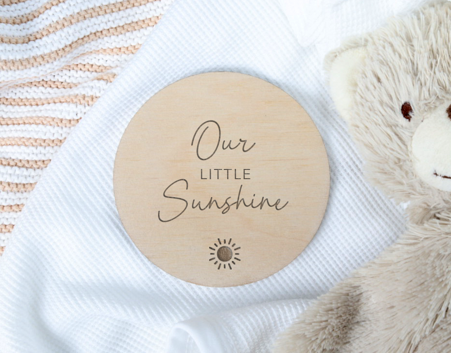 Our Little Sunshine Sign