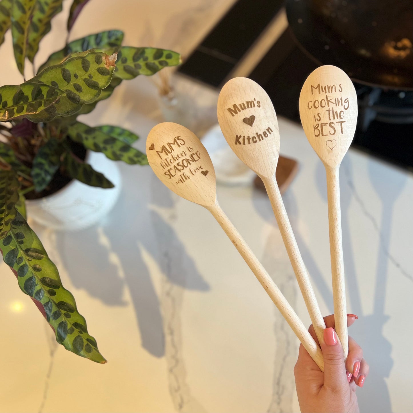 Engraved Wooden Spoons